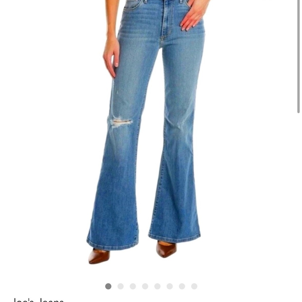 Joe's Jeans High Rise Distressed Flare Size 27/4